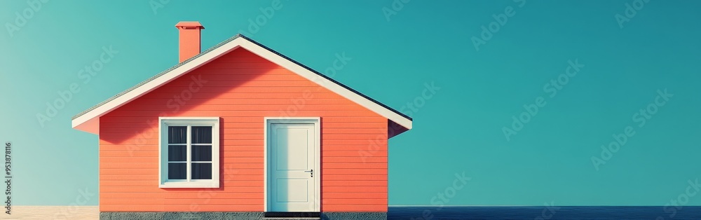 Modern Minimalist Blue House Concept Modern Minimalist Blue House Concept