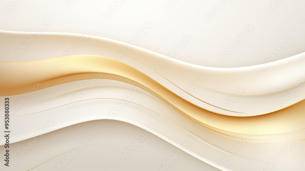 A smooth, abstract design featuring gentle curves and gradients in cream and gold tones, ideal for backgrounds or digital art. A smooth, abstract design featuring gentle curves and gradients in cream and gold tones, ideal for backgrounds or digital art.
