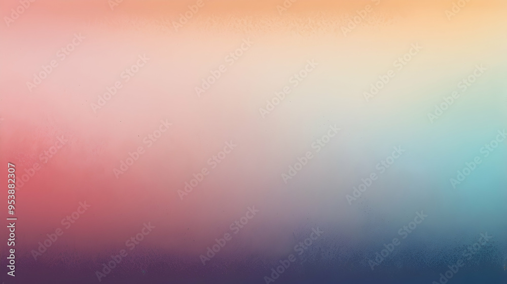 Background with a rough, grainy texture that features a smooth gradient merging of three colors. Background with a rough, grainy texture that features a smooth gradient merging of three colors.