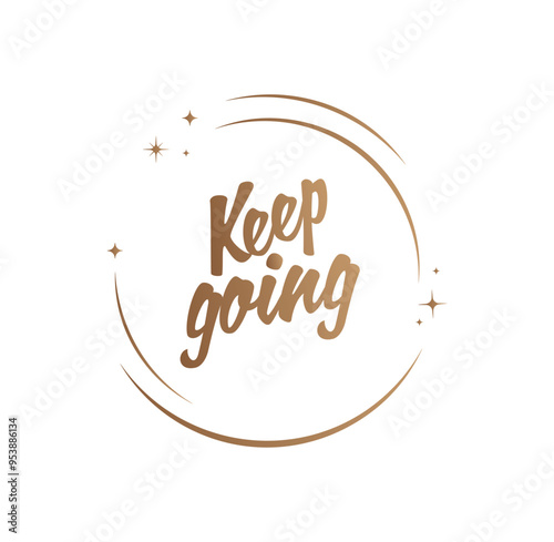 keep going text
