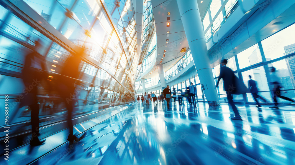 Corporate Movement and Interaction