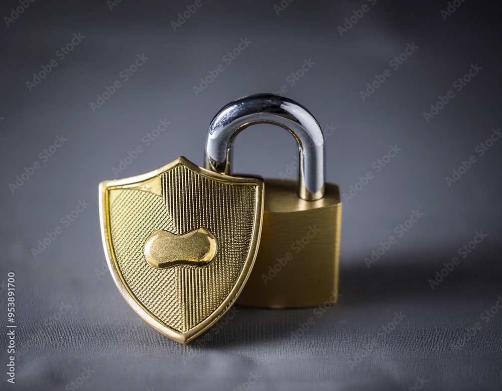 Security and protection, featuring symbols like a padlock, shield, and a key symbolizing safety, defense, and secure access. Security and protection, featuring symbols like a padlock, shield, and a key symbolizing safety, defense, and secure access.