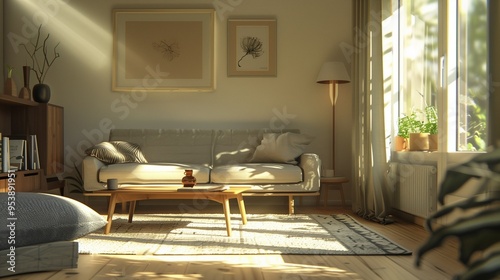 リビングルーム・北欧風