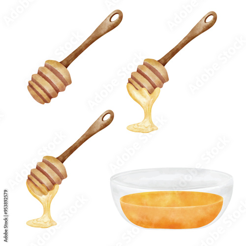 Honey dipper