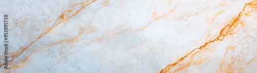 Elegant Marble Backdrop with Striking Veining and High-Polish Finish - Luxurious and Sophisticated Close-Up with Copy Space for Text