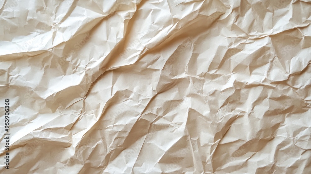 Abstract Crinkled Paper Texture Abstract Crinkled Paper Texture
