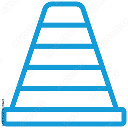 Construction cone icon