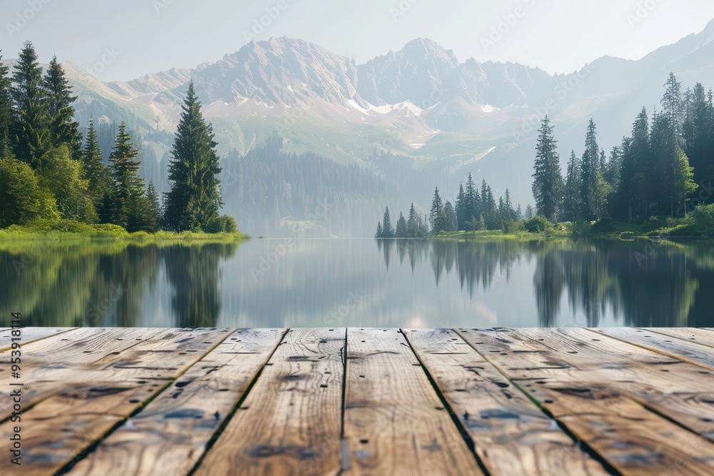 Scenic view of a tranquil lake surrounded by majestic mountains and lush greenery, perfect for outdoor and nature enthusiasts. Scenic view of a tranquil lake surrounded by majestic mountains and lush greenery, perfect for outdoor and nature enthusiasts.