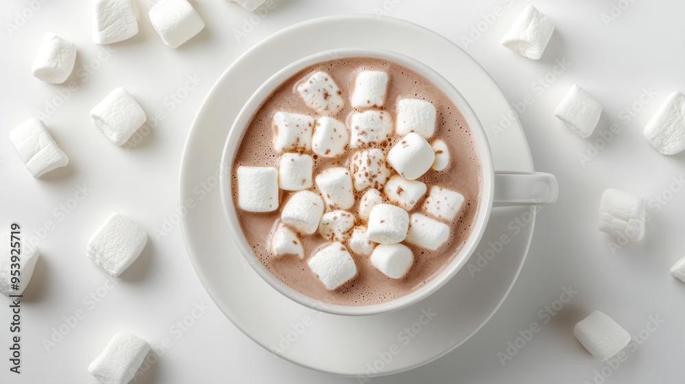Hot Chocolate with Marshmallows Hot Chocolate with Marshmallows