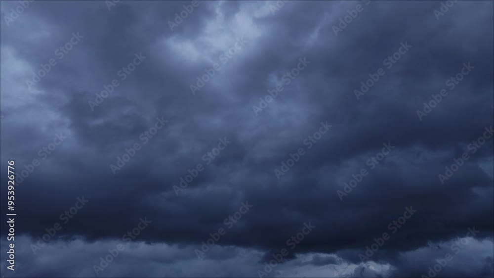 Scary black sky landscape Scary black sky landscape