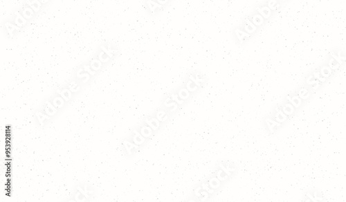 White rice paper eggshell texture seamless pattern. Light cream vintage grunge background with gray speckles, flecks and particles. Washi paper canvas. Vector illustration