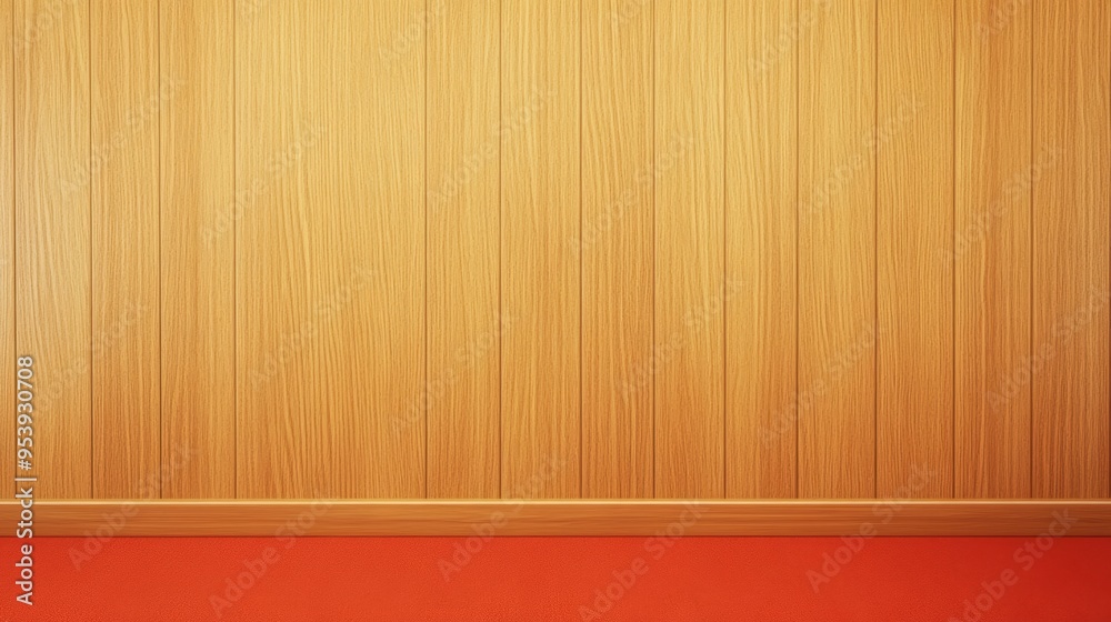Simple and Elegant Wooden Wall Background for Interior Design Generative AI Simple and Elegant Wooden Wall Background for Interior Design Generative AI