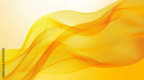 Modern Abstract Background with Yellow Color Scheme for Design and Art Projects Generative AI