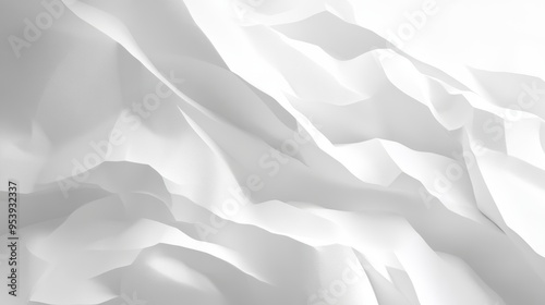 Wallpaper Mural Abstract Simplistic White Wallpaper for Modern Interior Design Generative AI Torontodigital.ca