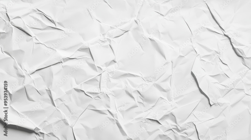 Flat White Creased Paper Texture Background for Crafting and Design Generative AI Flat White Creased Paper Texture Background for Crafting and Design Generative AI