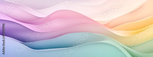 Colorful gradient background with a wavy texture. Abstract pattern of waves for design, banner, and wallpaper