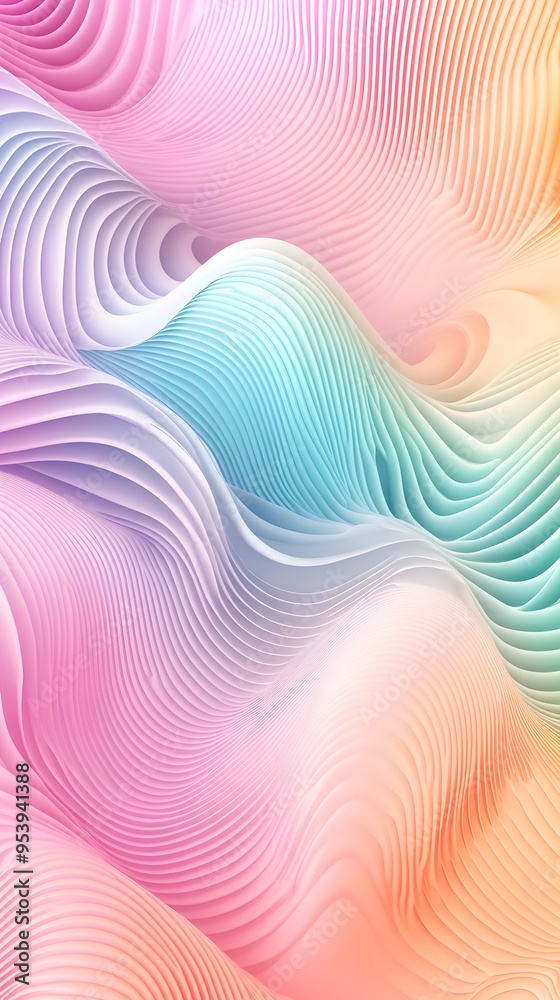 Colorful gradient background with a wavy texture. Abstract pattern of waves for design, banner, and wallpaper Colorful gradient background with a wavy texture. Abstract pattern of waves for design, banner, and wallpaper
