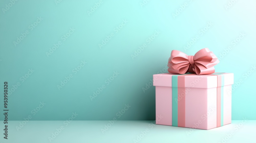 Obraz premium Pastel Gift Box