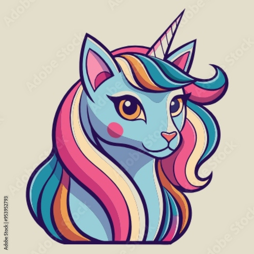 illustration of a cat