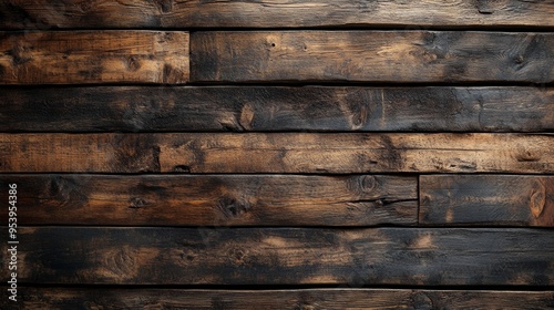 Rustic Wooden Background for Warm Food Photography Settings Generative AI