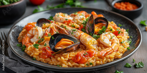 Italian Cuisine, Seafood Risotto