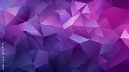 A vibrant abstract background featuring geometric shapes in shades of purple and pink, ideal for digital design projects.