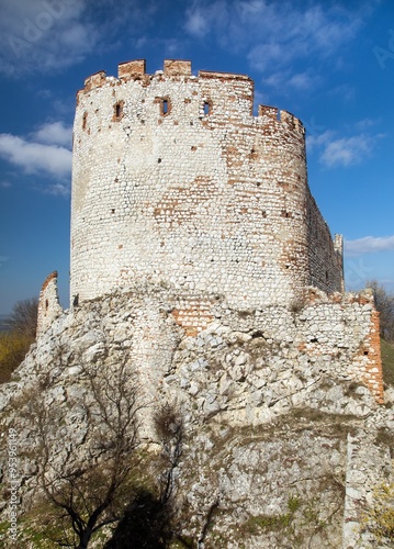 Devicky castle ruins, Pavlov hills, South Moravia