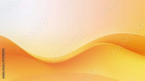 A smooth gradient background featuring warm orange and yellow waves, ideal for graphic design and digital projects.