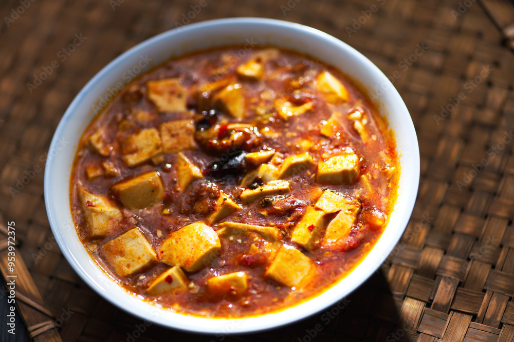 traditional chinese mapo tofu