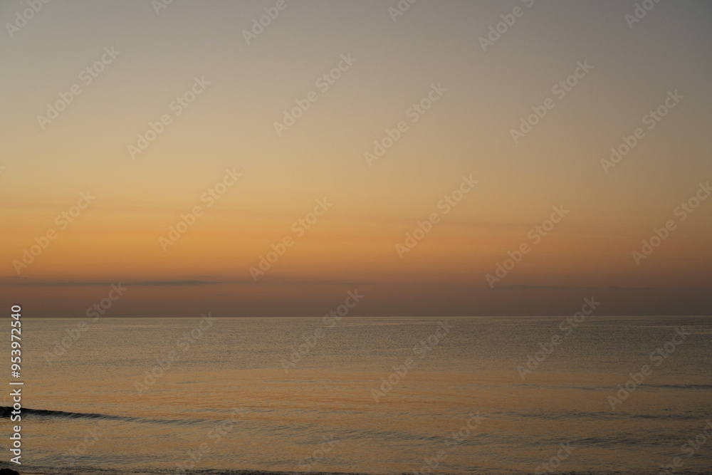 Fototapeta premium sunset on the beach
