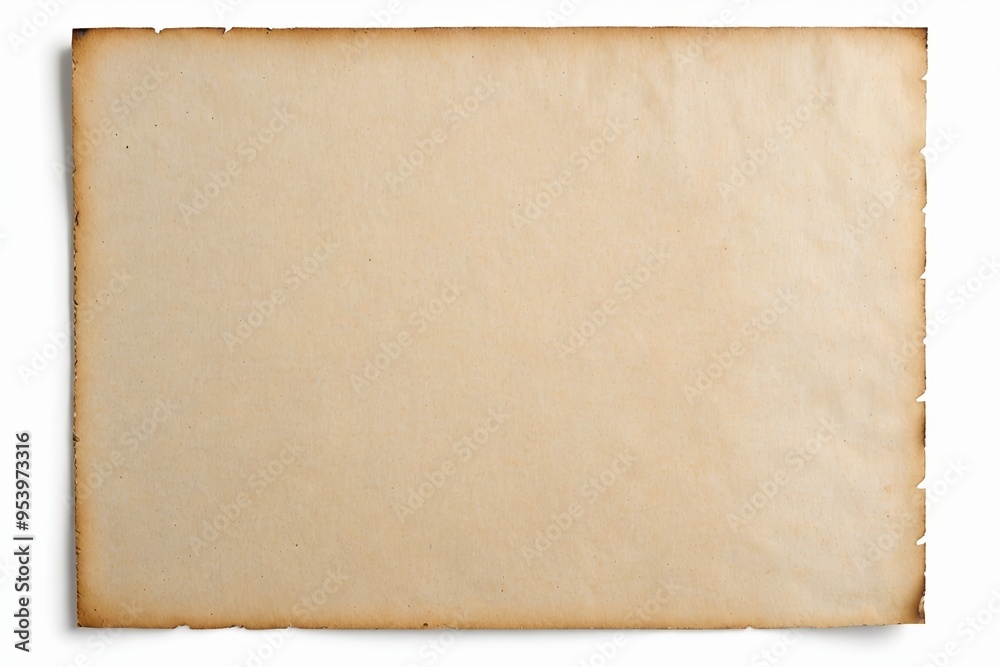 there is a piece of paper with a torn edge on a white background there is a piece of paper with a torn edge on a white background