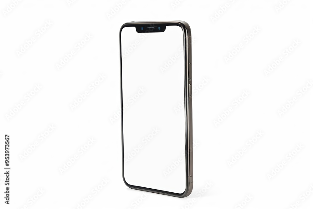 a close up of a cell phone with a blank screen a close up of a cell phone with a blank screen