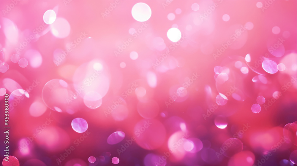 Festive Pink Bokeh Background for Vibrant Celebrations Festive Pink Bokeh Background for Vibrant Celebrations