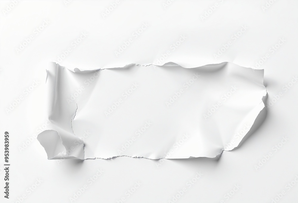 Isolated Torn Parchment on Transparent Background Isolated Torn Parchment on Transparent Background