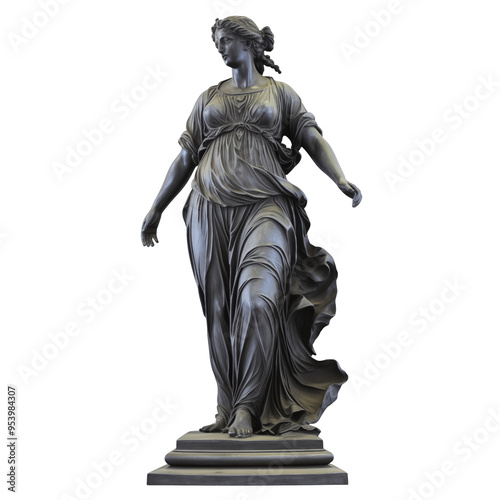 antique venus de milo transparent background photo