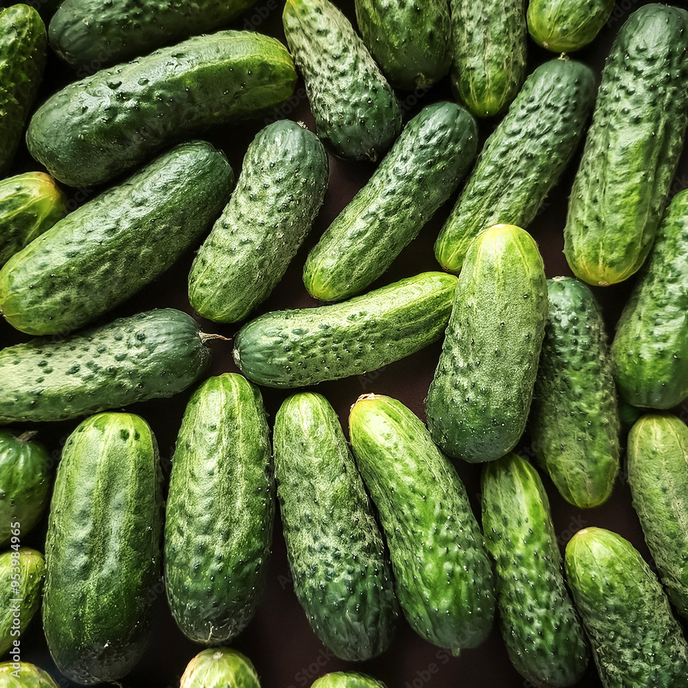 Close up of Lots of cucumbers. cucumbers Background Concept Close up of Lots of cucumbers. cucumbers Background Concept