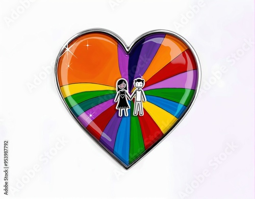 Free Download A Colorful Collection of Love-Themed Accessories - GFXLoad