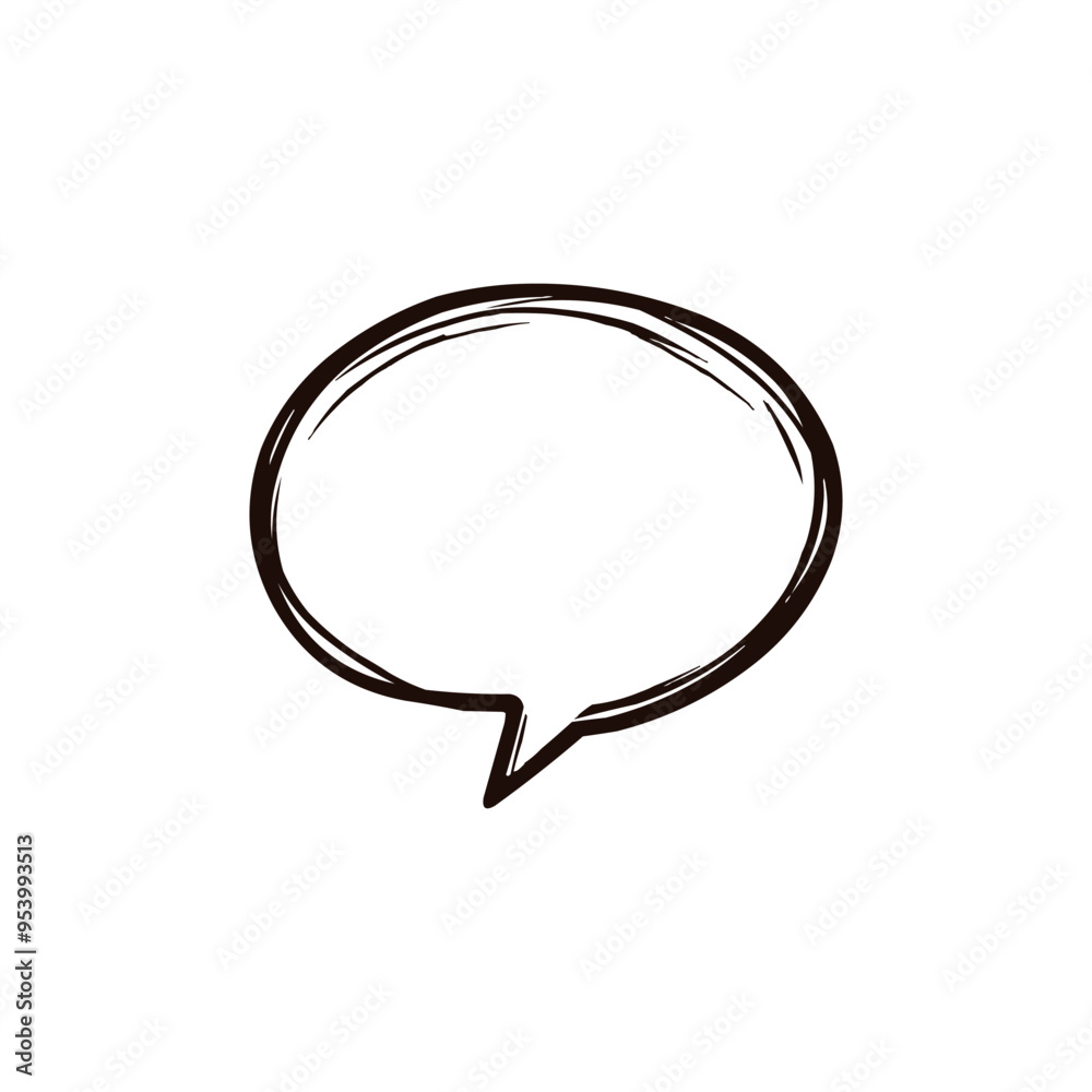 chat bubble icon. Blank speech bubble vector icon. chat bubble icon. Blank speech bubble vector icon.