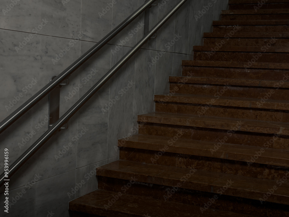 Fototapeta premium staircase in the building