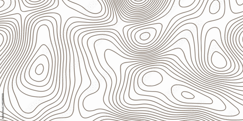 Abstract wave monochrome background in vector., Black and white abstract line contour or thopographic map pattern illustration background, Abstract wave monochrome background in vector., Black and white abstract line contour or thopographic map pattern illustration background,