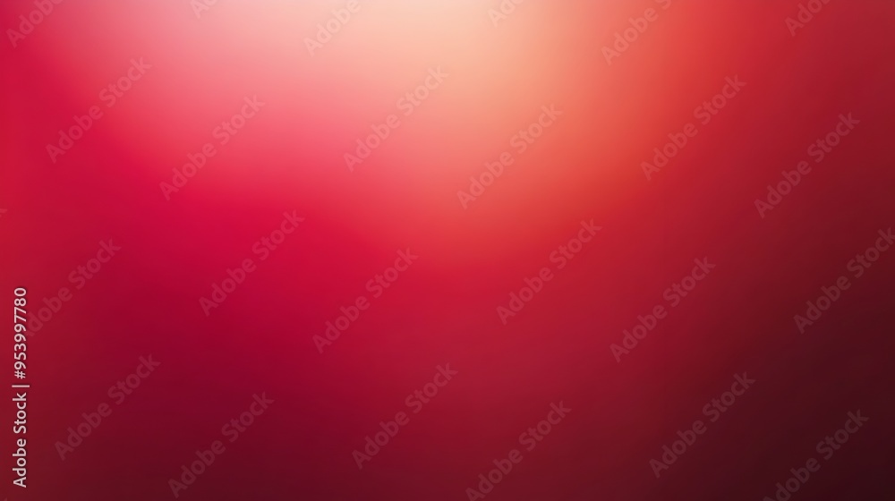 Vibrant Red Gradient Background with Smooth Transitions Between Shades Providing Ample Space for Overlaying Text or Graphic Elements