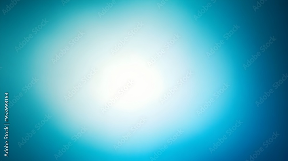 Minimalist and Modern Gradient Background with Seamless Transitions Between Light Blue Hues Leaving Ample Space for Overlay Text Graphics or Digital Designs