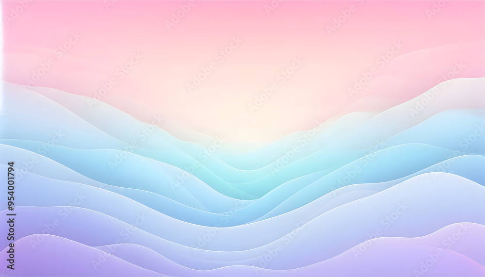Warm Light Gradient Design Warm Light Gradient Design