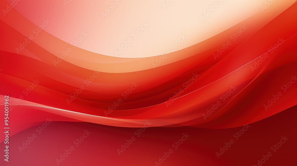 A smooth gradient of red hues creates a dynamic and modern abstract background. A smooth gradient of red hues creates a dynamic and modern abstract background.