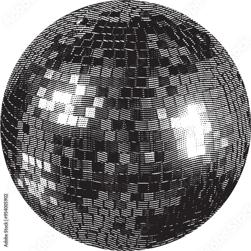 Disco Ball isolated