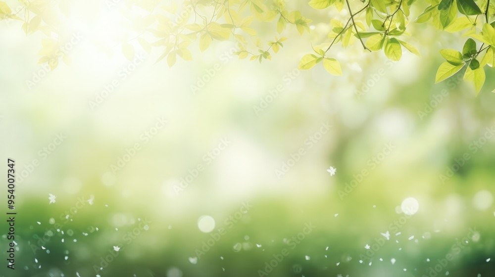 A serene, softly blurred background featuring green leaves and gentle light, ideal for nature-themed designs. A serene, softly blurred background featuring green leaves and gentle light, ideal for nature-themed designs.