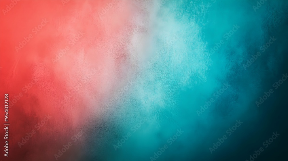 Elegant Gradient Background with Smooth Transitions Between Teal and Vermilion Colors Providing Ample Space for Overlaying Text Logos or Graphic Elements Elegant Gradient Background with Smooth Transitions Between Teal and Vermilion Colors Providing Ample Space for Overlaying Text Logos or Graphic Elements