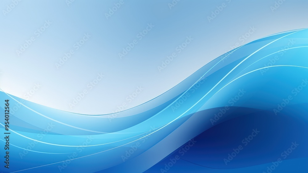 A serene abstract design featuring flowing blue waves, creating a calming and modern visual effect. A serene abstract design featuring flowing blue waves, creating a calming and modern visual effect.