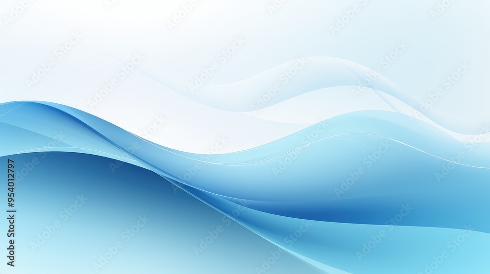A smooth, flowing abstract design featuring shades of blue, creating a serene and calming visual effect. A smooth, flowing abstract design featuring shades of blue, creating a serene and calming visual effect.
