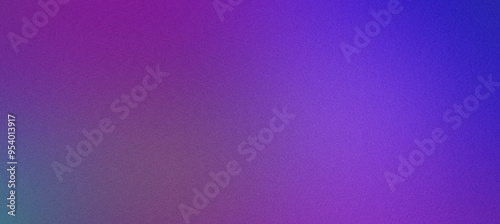 Smooth transition from blue to purple in abstract background with a grainy texture